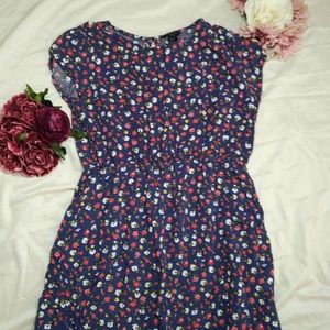 Floral mini dress